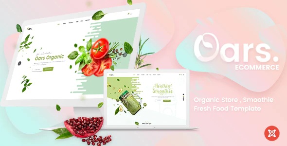 Organic Store Website Template