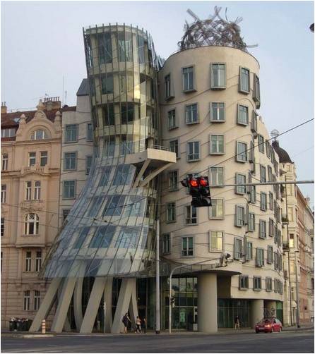 5. Dancing Building (Prague, Czech Republic), İlginç Yapılar resimler