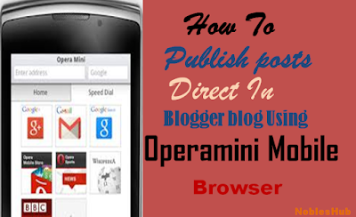 blogger post
