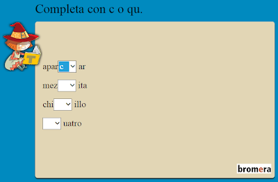 http://www.primerodecarlos.com/SEGUNDO_PRIMARIA/julio/activi_bromera/c_q/c_q.htm