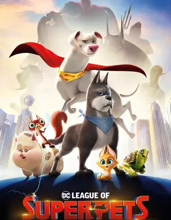 DC League of Super-Pets (2022) Hindi Dubbed Movie Download - Mp4moviez