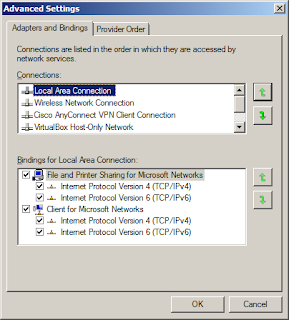 Network Advanced Settings