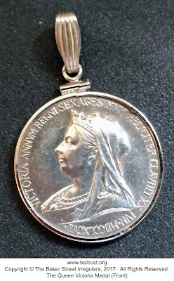 The BSI Queen Victoria Medal (front)