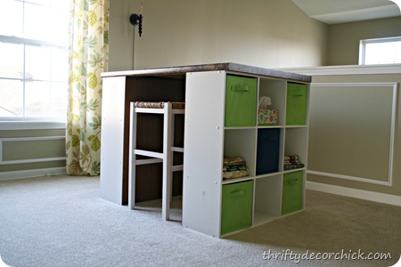DIY craft table