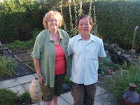  Minh & Delores at back yard