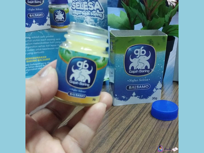 NAFAS SELESA DENGAN GARLIC BALM BALSAMO GAJAH BARING