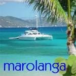 Charter catamaran Marolanga with ParadiseConnections.com