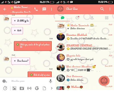 BBM MOD Salmon v3.0.0.18 Apk