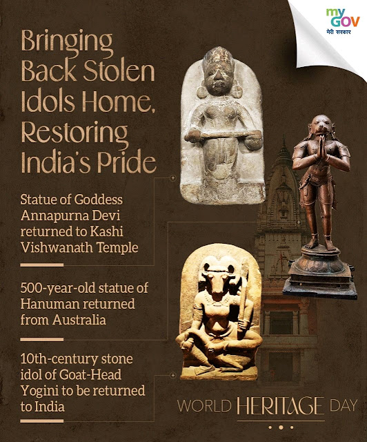 Modi efforts on bringing antiquities back to India