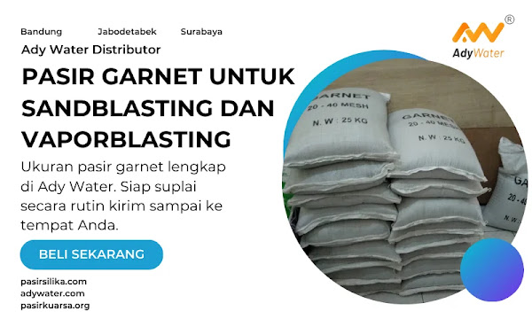 Ady Water Distributor Garnet Sandblasting Media