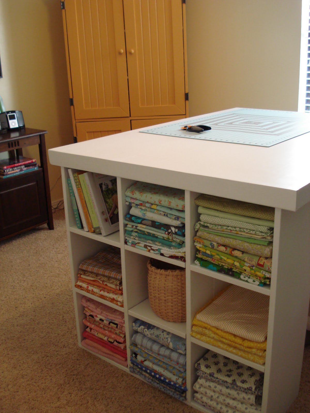 Cutting Table with Storage