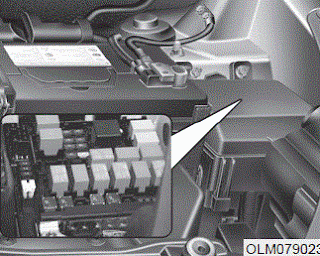 Engine compartment fuse replacement