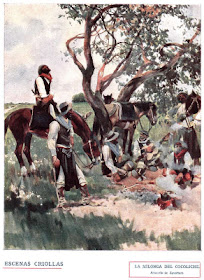 Abbildung, “La Milonga del Cocoliche”, Caras y Caretas, Buenos Aires, 1916