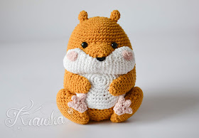 Krawka: Cute Hamster pet animal crochet pattern by Krawka