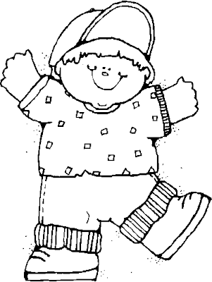 boy coloring page