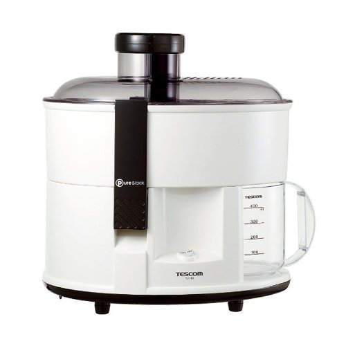 TESCOM Pure Black Juicer Extractor TJ110UW