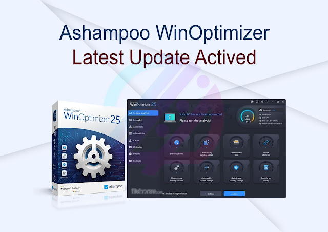 Ashampoo WinOptimizer Latest Update Activated