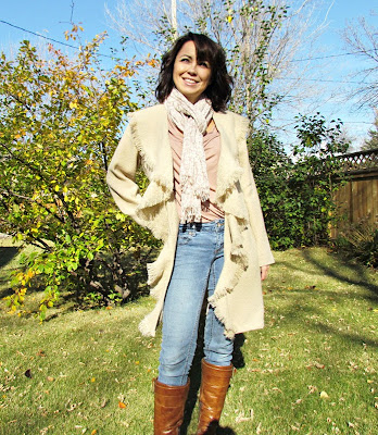 DIY Fall Coat, New Look 6538, Handmade Coat