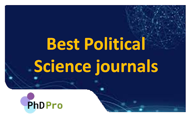 Best Political Science journals with their impact factors