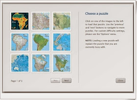 "National Geographic Atlas Puzzles"