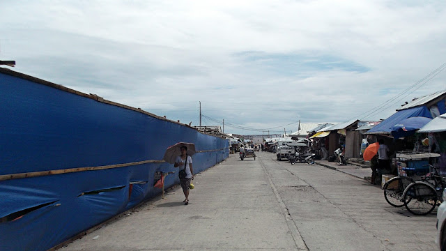 public market under repair at Guiuan Eastern Samar