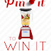 Pin it to Win it!  Blendtec Edition