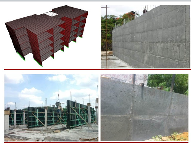 Tường đặc chịu lực Panel 3d