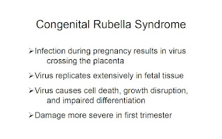 slide on congenital rubella syndrome