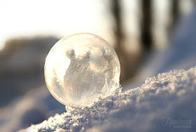 jäätynyt saippuakupla, frozen soapbubble