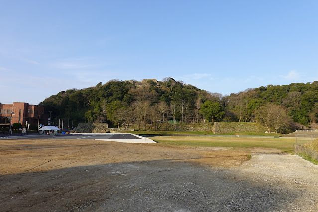 鳥取県米子市久米町 米子城 二の丸表御門跡