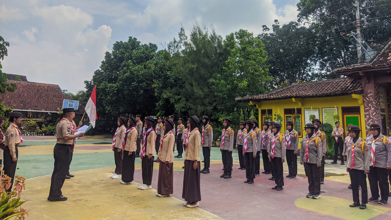 Pelantikan Saka Taruna Bumi Seyegan Angkatan II