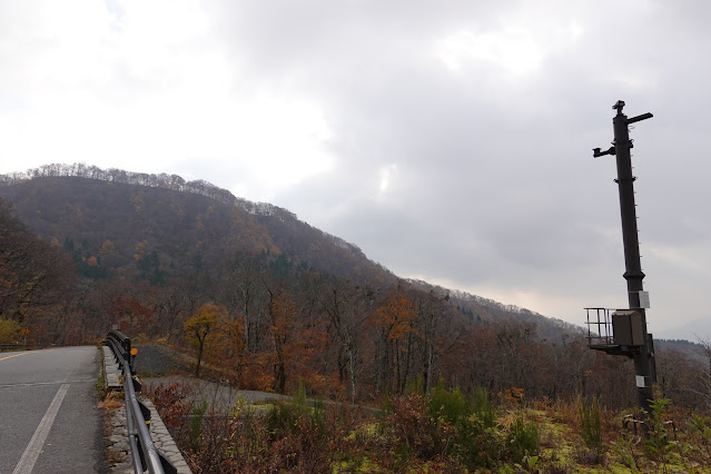 鳥取県道45号倉吉江府溝口線（大山環状道路）　三の沢