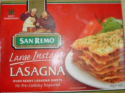 Blessed Homemaker: Lasagna Sheets