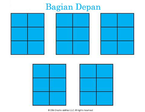 Pengaturan Meja Model Groups of 6 