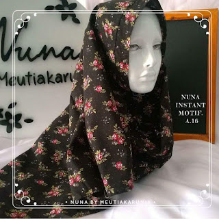 hijab nuna instan motif A.16