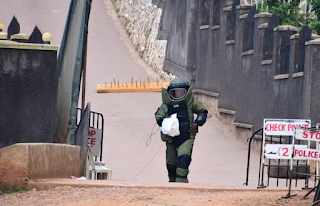 Uganda apprehends an individual believed to be plotting a bomb attack on a church.