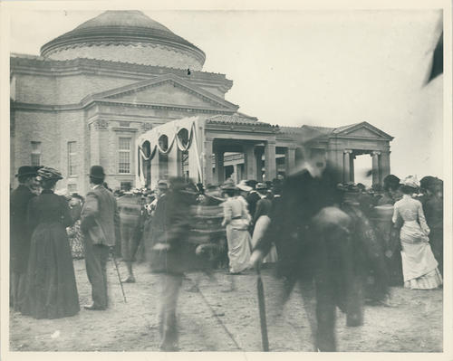 Hall of Fame, people at 1900 ceremony