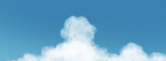 painting cotton cloud