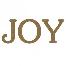 Joy chipboard word