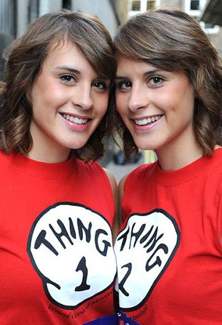 beautiful and sexy twin girls