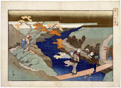 Ukiyo-e. Totoya Hokkei.