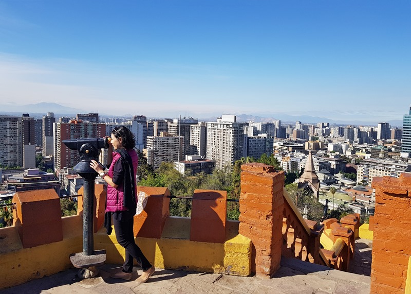 Cerro Santa Lúcia Santiago