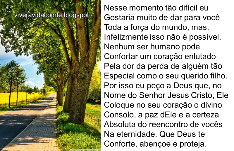 Mensagens de Conforto Consolo para o momento do luto!