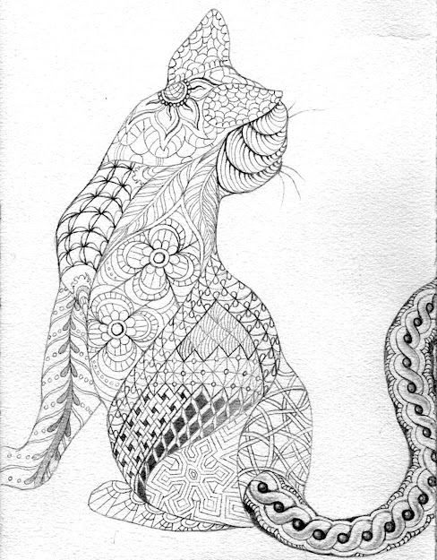 To Print This Free Coloring Page Coloringadultdifficultcatfrom