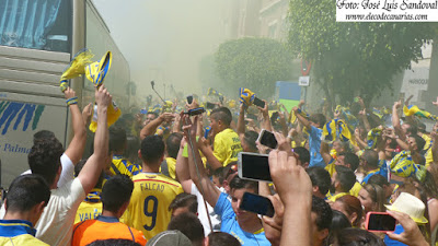 Euforia pre-partido Las Palmas - Zaragoza