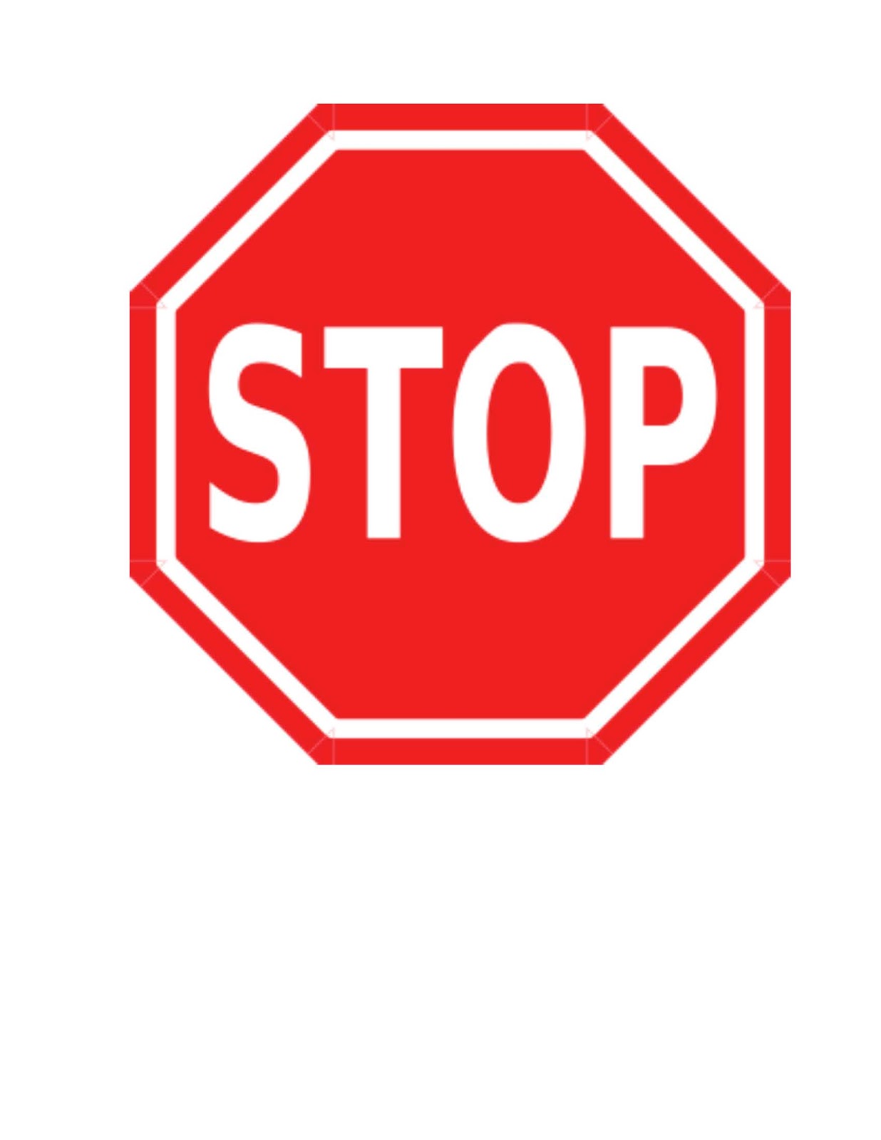 stop sign behavior management technique classroom freebies