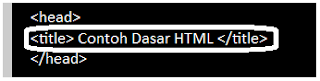 Pengertian Tag, Element dan Atribut HTML