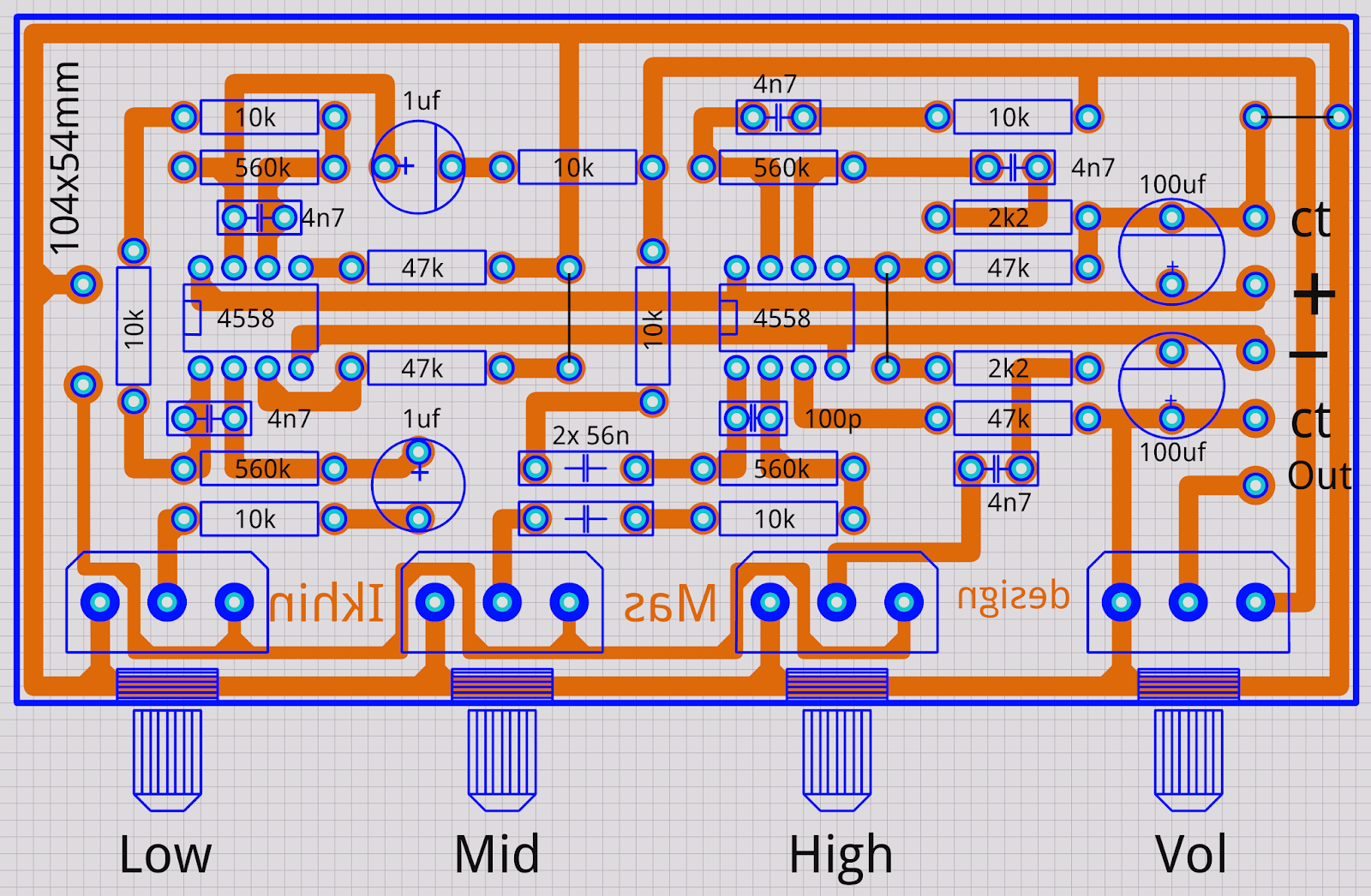 Kumpulan Layout Pcb Power  Amplifier PCB Circuits