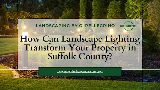 Landscape lighting Suffolk County