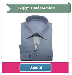 Kişiye özel gömlek